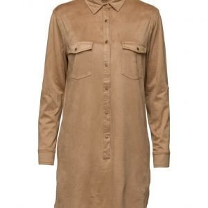 Saint Tropez Faux Suede Dress W Pockets lyhyt mekko