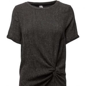 Saint Tropez Jersey T-Shirt W Knot Detail