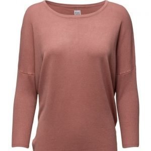 Saint Tropez Knit Blouse W Rib Sl neulepusero