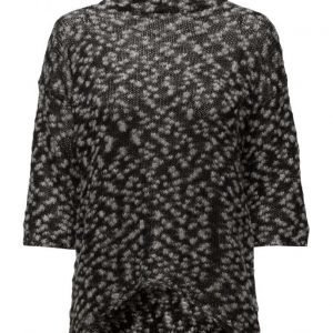 Saint Tropez Knit Blouse With Lurex Pattern neulepusero