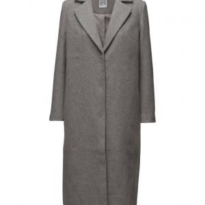 Saint Tropez Long Wool Blend Coat villakangastakki