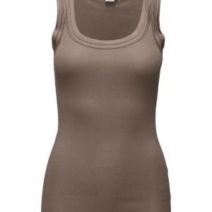 Saint Tropez O-N Rib Top W Wide Straps