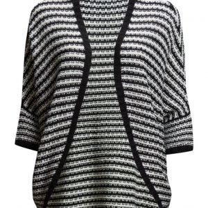 Saint Tropez Open Stripe Cardigan neuletakki