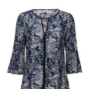 Saint Tropez Printed Blouse pitkähihainen pusero