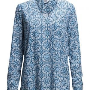 Saint Tropez Printed Blouse pitkähihainen pusero