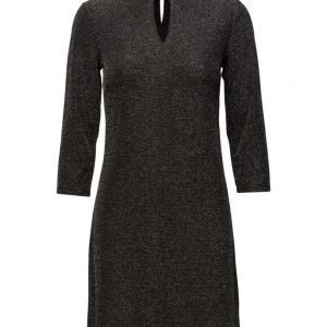 Saint Tropez Shimmer Dress W Turtle Neck mekko