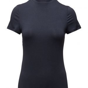 Saint Tropez Turtleneck Top W Short Sl