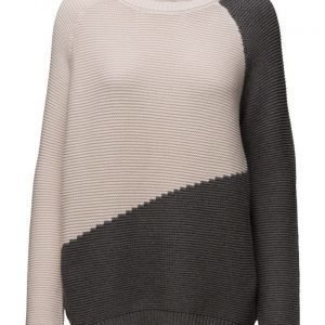 Saint Tropez Two Col Sweater neulepusero