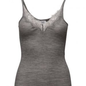 Saint Tropez Wool Singlet With Lace