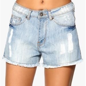 Sally & Circle Prince Tessa Denim Shorts Lt Wash