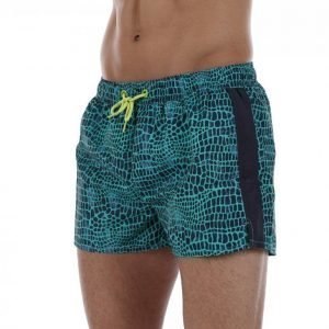 Salming Devon Swimshorts Uimahousut Sininen / Vihreä