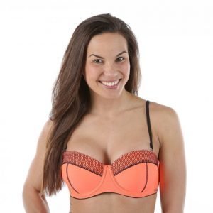 Salming Galiano Padded Wire Bra Bikiniyläosa Oranssi