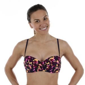 Salming Somerset Wire Bandeau Bra Bikiniyläosa Oranssi / Roosa