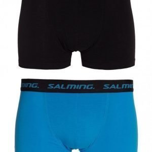 Salming Underwear Freeland Boxer 2-pack Bokserit Blue/Black