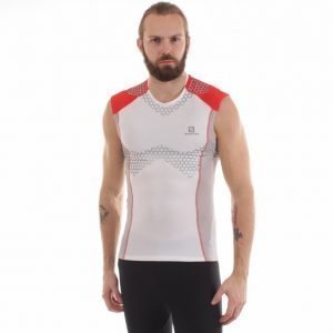 Salomon Exo S-Lab Tank Treenitoppi Valkoinen