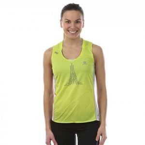 Salomon S-Lab Sense Tank Treenitoppi Keltainen / Valkoinen