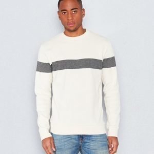 Samsøe & Samsøe Belingham O - Neck L/S Clear Cream