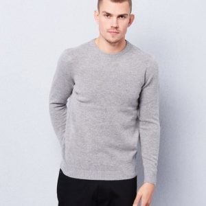 Samsøe & Samsøe Heine O - Neck Grey Mel