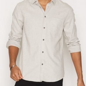 Samsøe Samsøe Liam Shirt Kauluspaita Grey Melange