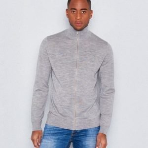 Samsøe & Samsøe Minya Zip Cardigan Grey Mel