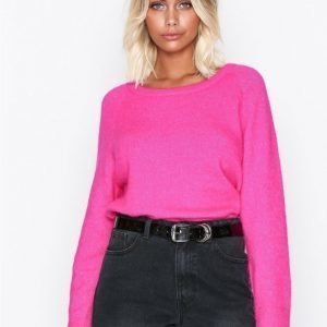 Samsøe Samsøe Nor Short Knit Neulepusero Pink