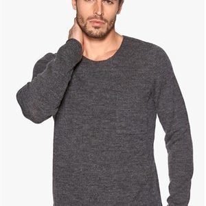 Samsøe & Samsøe Sword O-Neck Dark Grey Mel