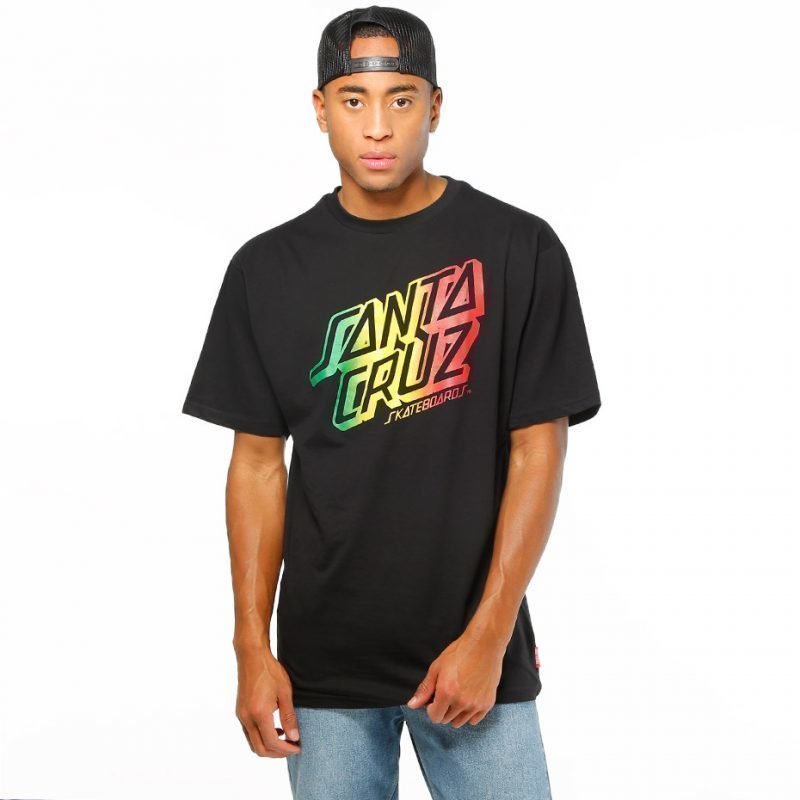 Santa Cruz Rasta Stack -t-paita