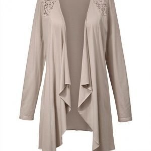 Sara Lindholm Jerseytakki Beige