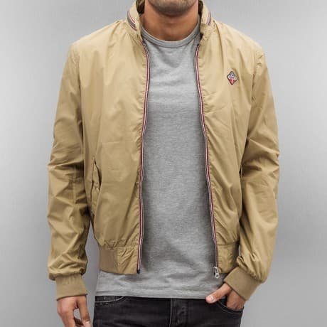 Schott NYC Collegetakki Beige