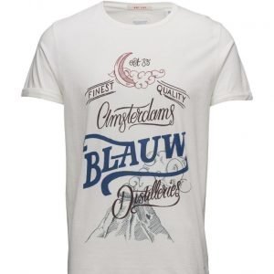 Scotch & Soda Ams Blauw Distillery Tee lyhythihainen t-paita