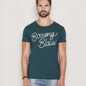 Scotch & Soda Amsterdam Blauw Tee 25 Cobra Green