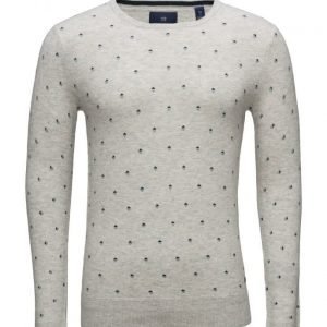 Scotch & Soda Classic Crewneck Pullover In Lambswool pyöreäaukkoinen neule