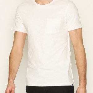 Scotch & Soda Classic Crewneck Tee T-paita White