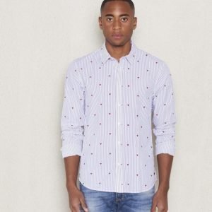 Scotch & Soda Heart Shirt Dessin A All Over Print