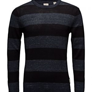 Scotch & Soda Home Alone Crew Neck Cotton Linen Knit pyöreäaukkoinen neule