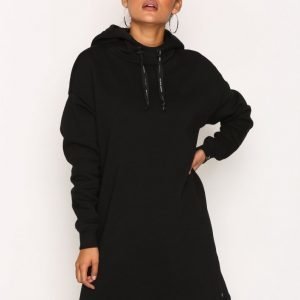 Scotch & Soda Hooded Oversized Sweat Dress Mekko Black