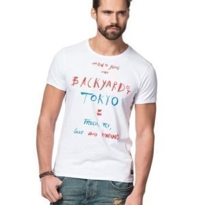 Scotch & Soda Japanese Tee 00 White