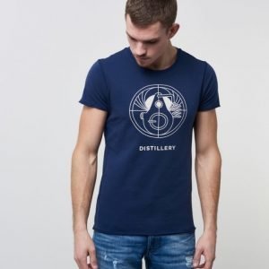 Scotch & Soda Japanese Tee 57 Navy