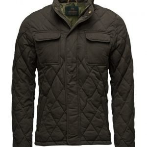Scotch & Soda Light Padded Quilted Jacket In Peached tikkitakki