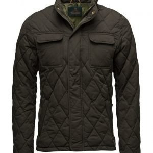 Scotch & Soda Light Padded Quilted Jacket In Peached tikkitakki