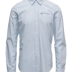 Scotch & Soda Longsleeve Shirt In Crispy Poplin Quality