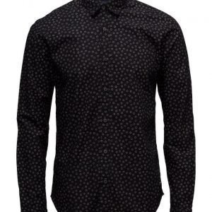 Scotch & Soda Longsleeve Shirt With All-Over Printed