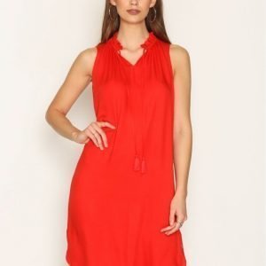 Scotch & Soda Sleeveless Dress Loose Fit Mekko Red