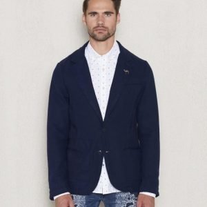 Scotch & Soda Slimfit Blazer Indigo Canvas 48 Denim Blue