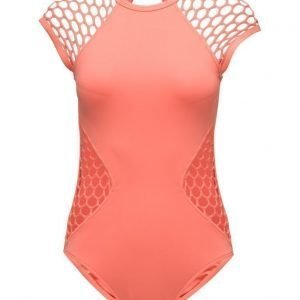 Seafolly Mesh About Cap Sleeve Maillot uimapuku