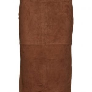 Second Female Agency Suede Long Skirt mekko