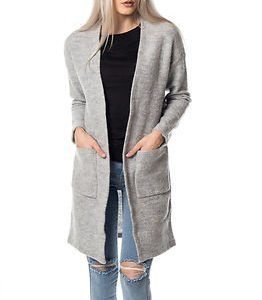 Selected Femme Darla Knit Cardigan Light Grey Melange