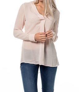 Selected Femme Lind L/S Top Cream Tan