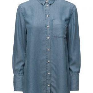 Selected Femme Sfdahrma Ls Denim Shirt pitkähihainen paita