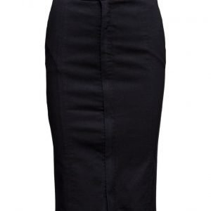 Selected Femme Sfduse Mw Dark Blue Skirt Ex kynähame